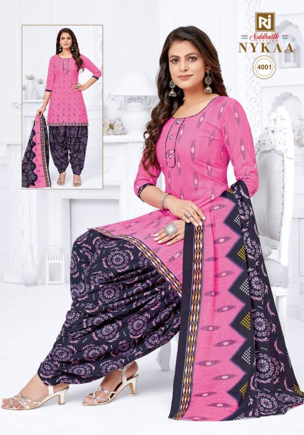 siddharth-nykaa-vol-4 Cotton Designer Exclusive Patiyala Dress Material